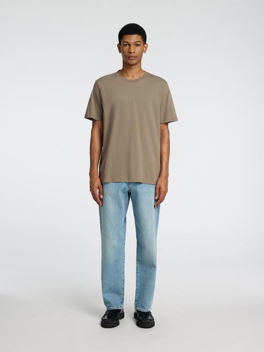 Image du produit Selected Homme T-shirt en coton filé flamme (S)