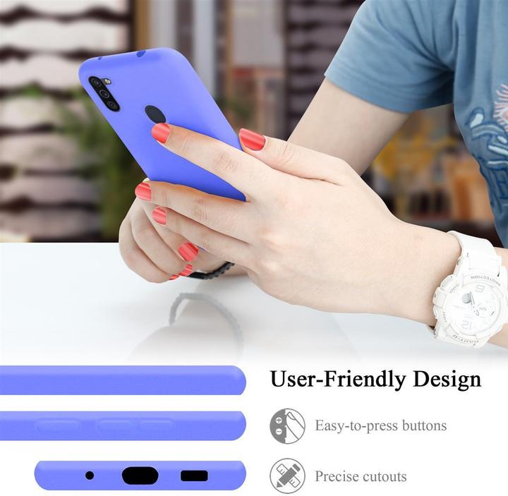 Immagine prodotto Cadorabo Copertura della cassa del silicone liquido TPU (Samsung Galaxy M11, Samsung Galaxy A11)
