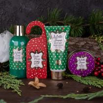 Actual product image Accentra Bath set LA BELLE FEMME NOEL - Christmas Eve Box - for a relaxing pre-Christmas evening, incl. 20 (Hair care set)