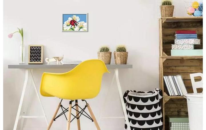Image du produit Ravensburger CreArt - Peinture par numéro - Ladybug with flowers