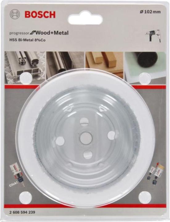 Image du produit Bosch Professional Zubehör Roue de scie HSS-Co Bi-Métal SDS-Click (102 mm)