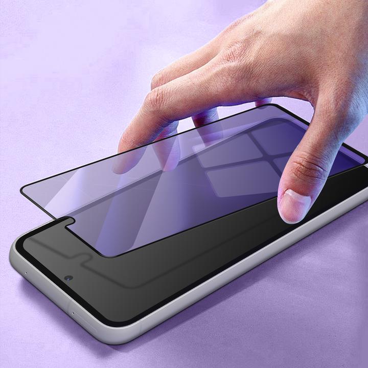 Actual product image Avizar BlueGuard glass display protection with blue light filter (1 Piece, Samsung Galaxy S23 FE)