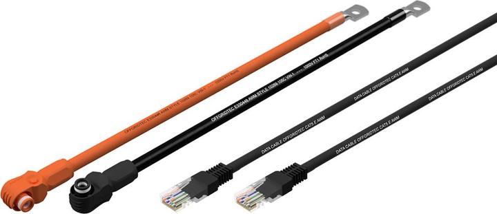 Actual product image Pylontech LiFePO4 48V US5000 battery with BMS 4.8 - 19.2 kHw and accessories