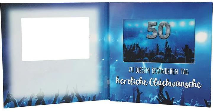 Immagine prodotto Depesche Scheda musicale con luce 50 Nel mezzo della vita! (1 pz.)