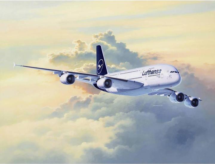 Actual product image Revell Airbus A380-800 Lufthansa New Livery
