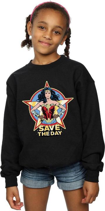 Produktbild Wonder Woman 84 Star Design Sweatshirt Mädchen (152, 158)