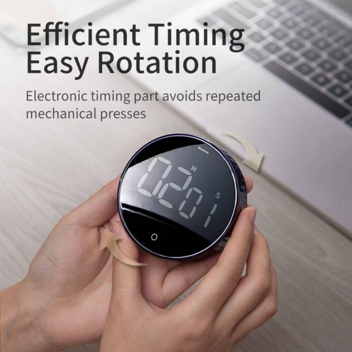 Image du produit Baseus heyo rotation countdown timer Noir