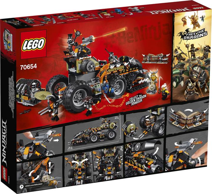 Produktbild LEGO Drachen-Fänger (70654, LEGO Ninjago)