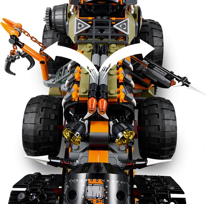 Produktbild LEGO Drachen-Fänger (70654, LEGO Ninjago)