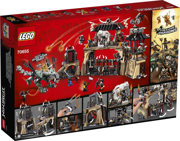 Actual product image LEGO Dragon Pit (70655, LEGO Ninjago)