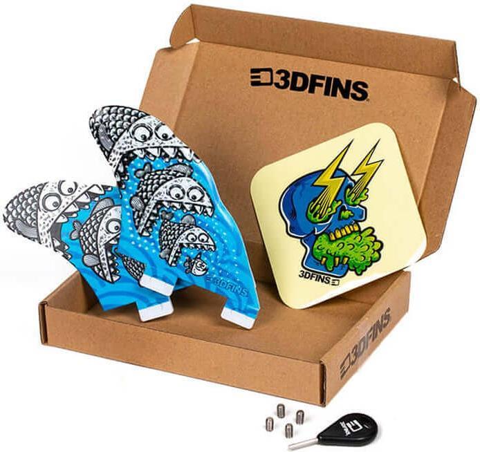 Produktbild 3Dfins FCS I Twin Flyer