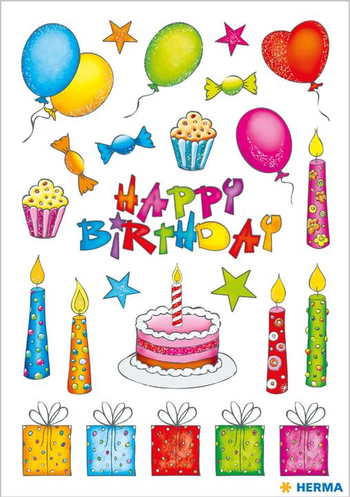 Image du produit HERMA Sticker Anniversaire