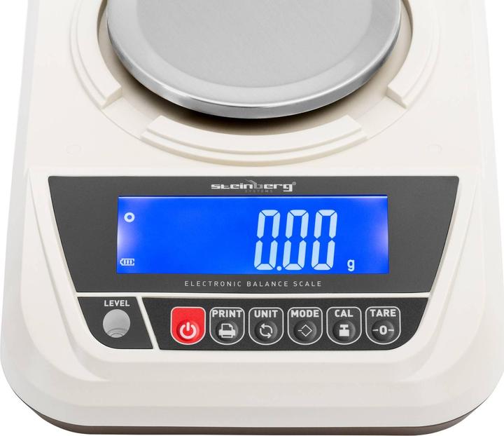 Produktbild Steinberg Präzisionswaage Feinwaage Grammwaage Laborwaage Digitalwaage LCD 500 g / 0,01 g