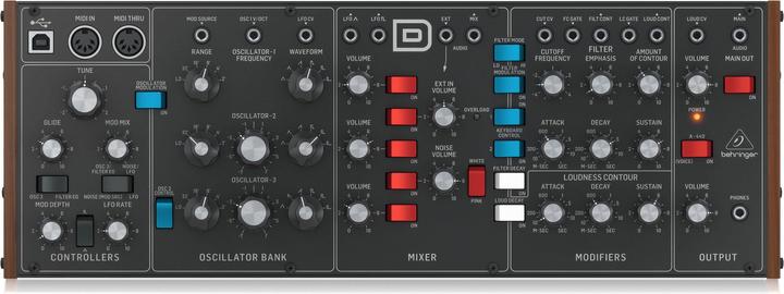 Actual product image Behringer model D