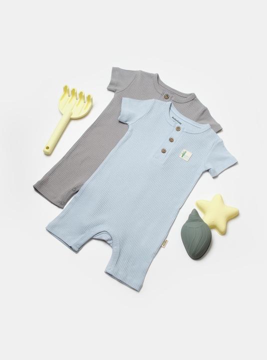 Actual product image BabyCosy 2 Pcs short sleeved Rompers (62)