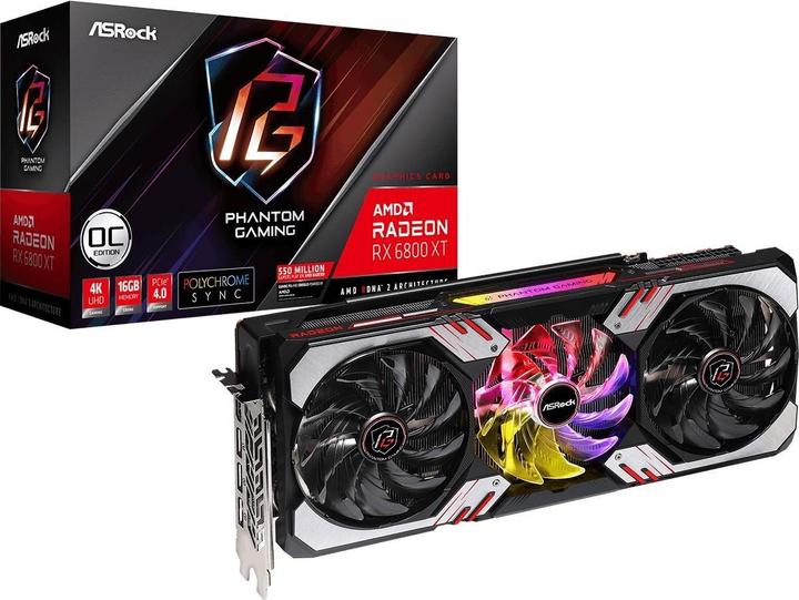 Immagine prodotto AsRock Radeon RX 6800 XT Phantom Gaming (16 GB)