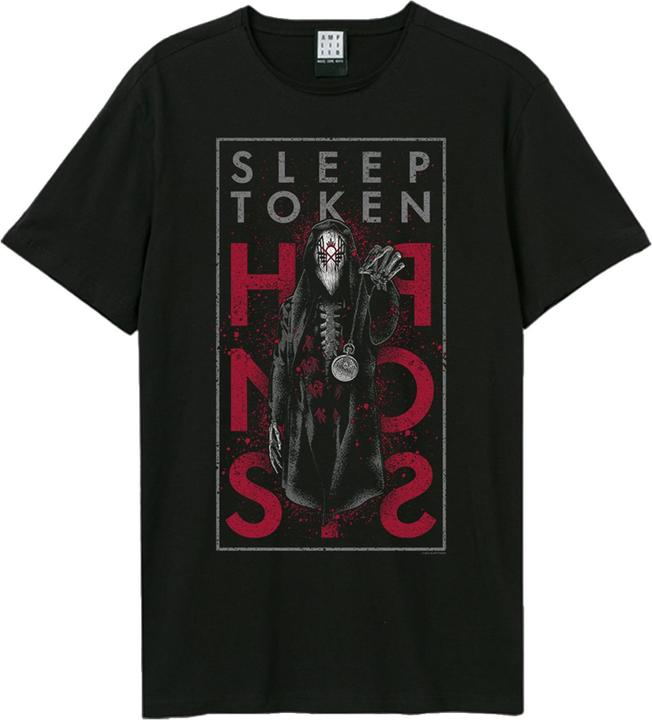 Actual product image Amplified Unisex Adult Hypnosis Sleep Token T-Shirt (XL)
