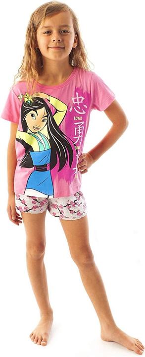 Produktbild Mulan Loyal Brave True Schlafanzug mit Shorts Mädchen (128)