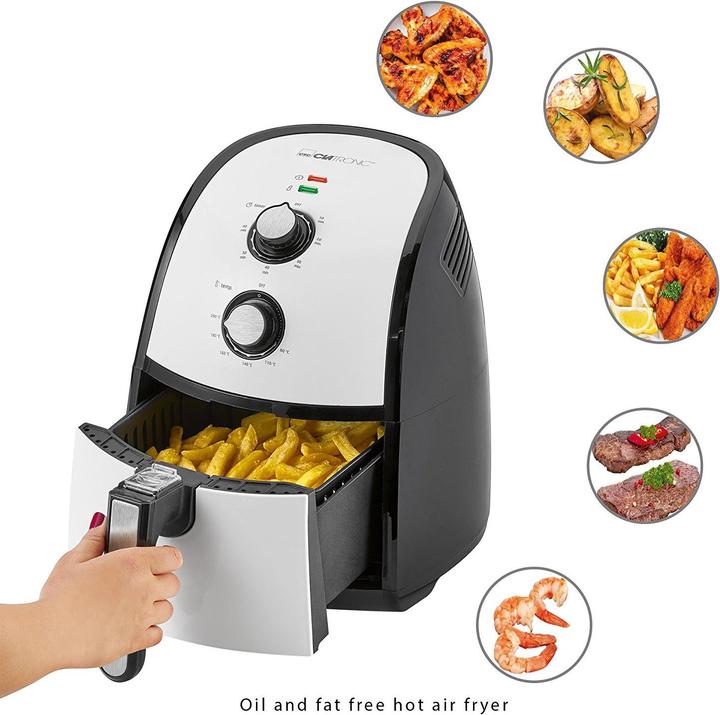 Actual product image Clatronic Deep Fryer 1500 W Hot Air Fun