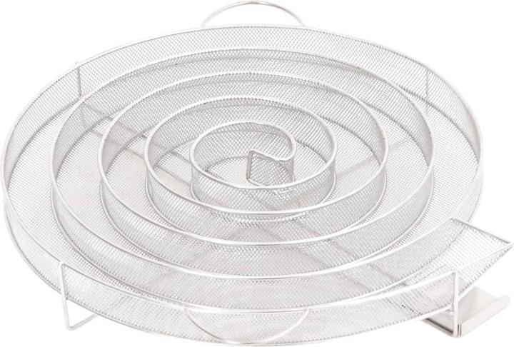 Actual product image VidaXL Cold smoke generator round 33.5 cm stainless steel, colour