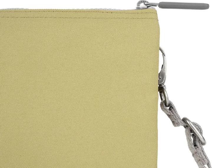 Actual product image Roka London Carnaby Crossbody Khaki XL Recycled Canvas