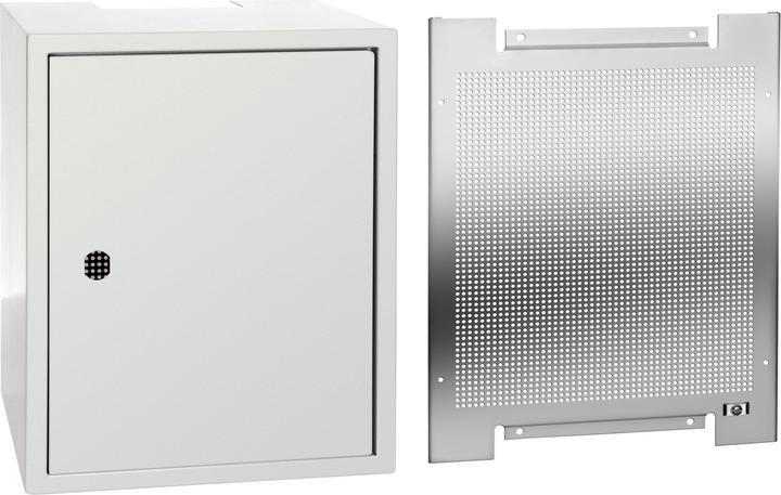 Actual product image Televes MPTGH 34 assembly cabinet incl. perforated plate with key