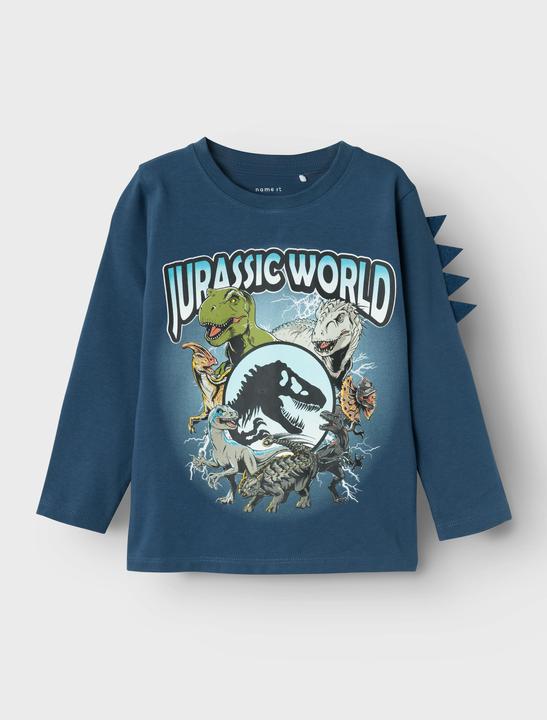 Actual product image Name it Nmmjolly Jurassic Ls Top Noos Sky (92)