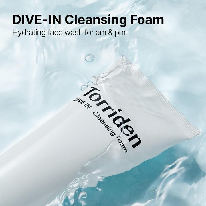 Produktbild Torriden DIVE-IN Low Molecular Hyaluronic Acid Cleansing Foam (Schaum, 150 ml)