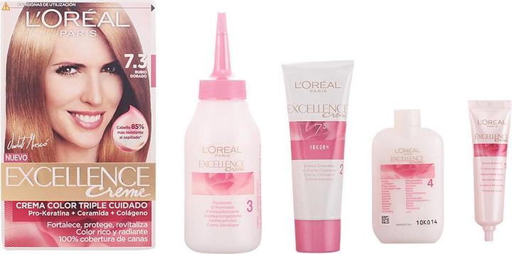 Actual product image L'Oréal Paris EXCELLENCE cream ink #7.3 rubio dorado (#7,3 rubio dorado)