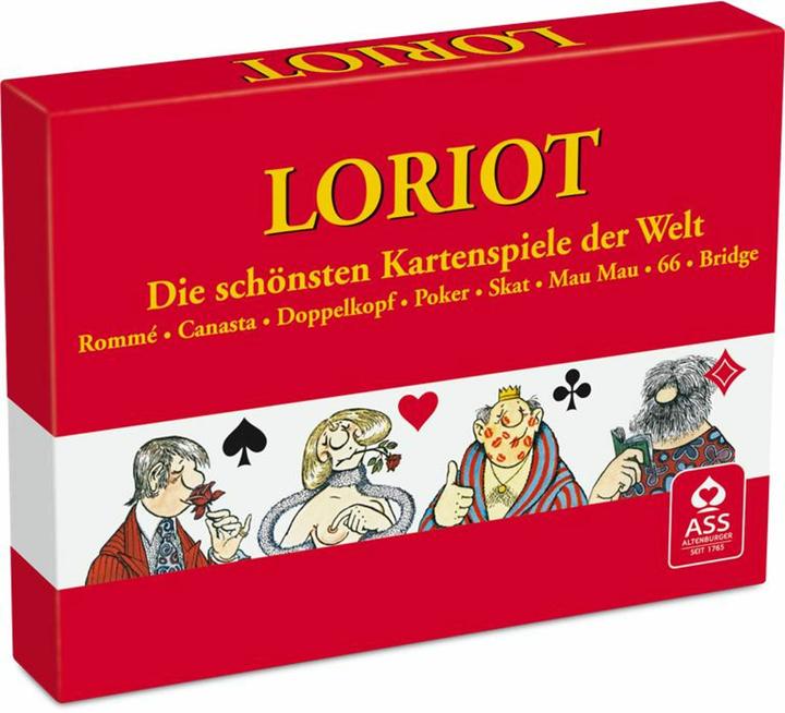 Actual product image ASS Altenburg 22571007 - Loriot Rummy (German)