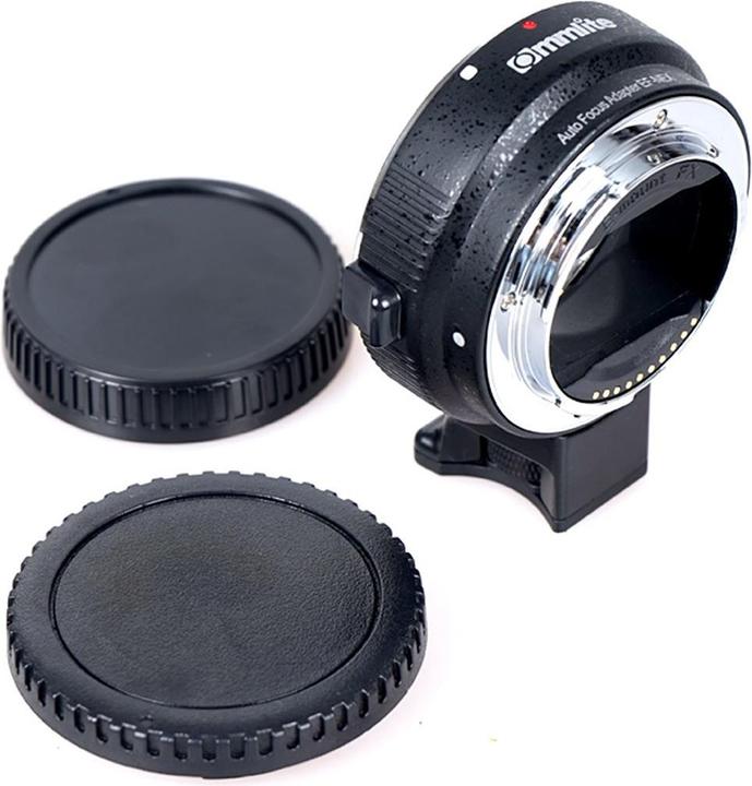 Actual product image Commlite Adapter Canon EF lenses to Sony E (Standard, Canon EF)