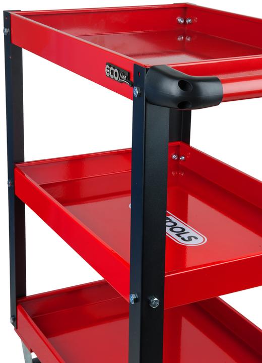 Produktbild KS Tools ECOline Werkstatt-Servicewagen, HxBxT 850x680x425 mm, Tragfähigkeit 150 kg (1 x)