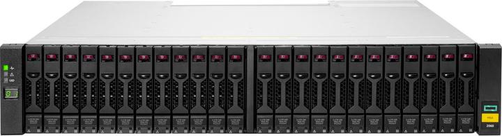 Actual product image HPE MSA 2062, 1,92 To, SSD, 2.5/3.5", 5 kg, Rack (2 U), Argent, Noir