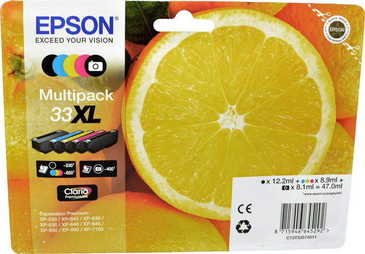 Epson 33XL Claria Premium Multipack