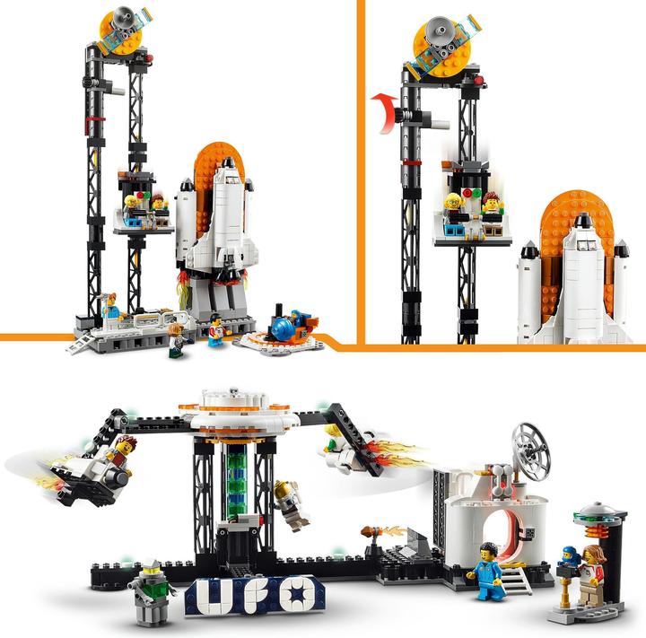 Produktbild LEGO Weltraum-Achterbahn (31142, LEGO Creator Expert)