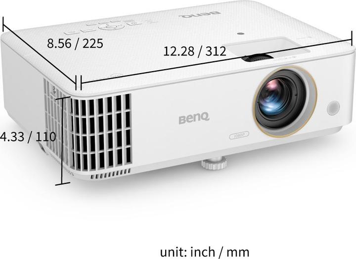Actual product image BenQ TH685 (Full HD, 3500 lm, 1.13 - 1.47:1)