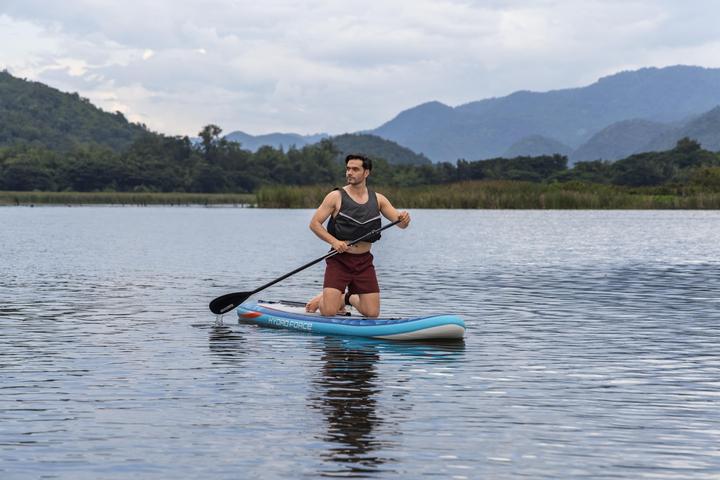 Actual product image Bestway Hydro Force Oceana CompactAir Inflatable Stand-Up Paddleboard Set with Built-in Pump 3.05 m