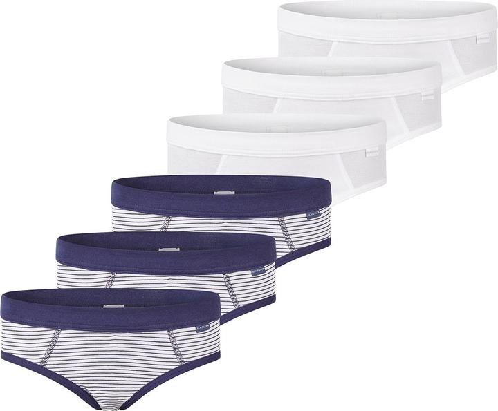 Produktbild Schiesser 6er Pack Kids Boys Feinripp Organic Cotton Sportslip (104, 6er Pack)