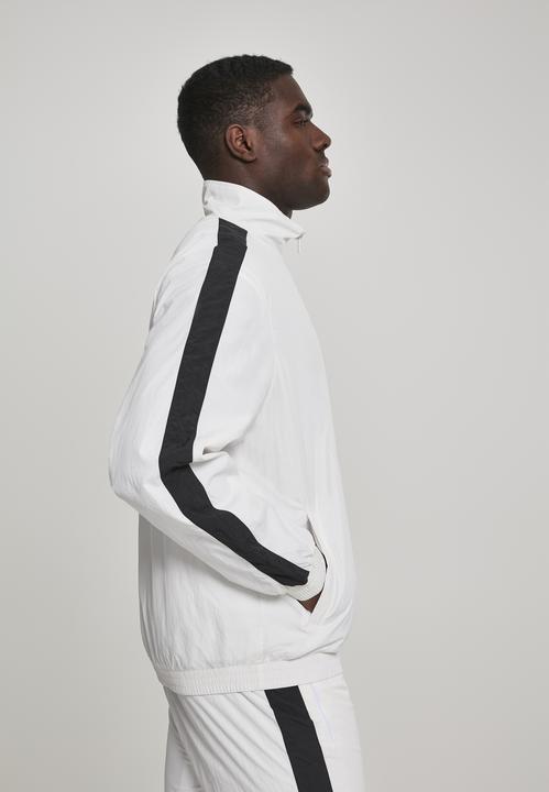 Image du produit Urban Classics Striped Sleeve Crinkle Track Jacket (XXL)