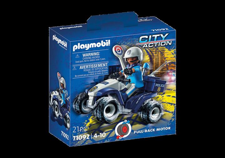 Actual product image Playmobil Police Speed Quad (71092, Playmobil City Action)