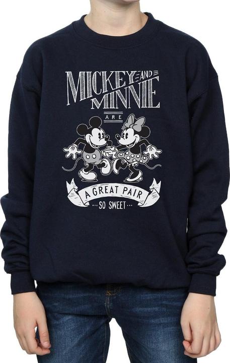 Immagine prodotto Disney Mickey And Minnie Mouse Great Pair Felpa Ragazzi (140, 146)