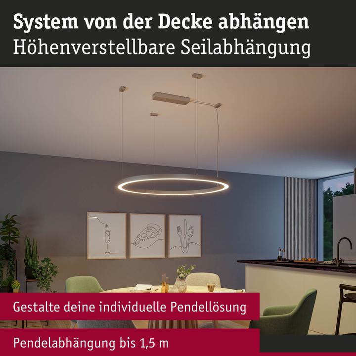 Image du produit Paulmann Lichtkanalsystem Linion Seilabhängung