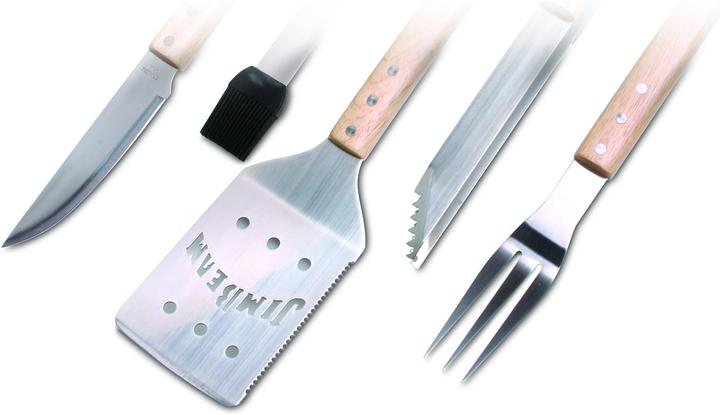 Actual product image Jim Beam Barbecue cutlery gift set