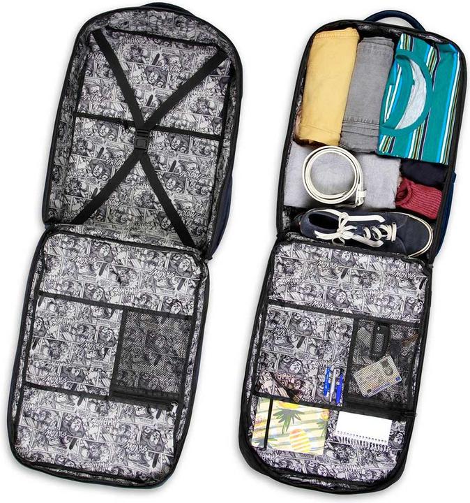 Immagine prodotto Karactermania Zaino da viaggio Mercury grande 47x23x33cm Ingranaggi