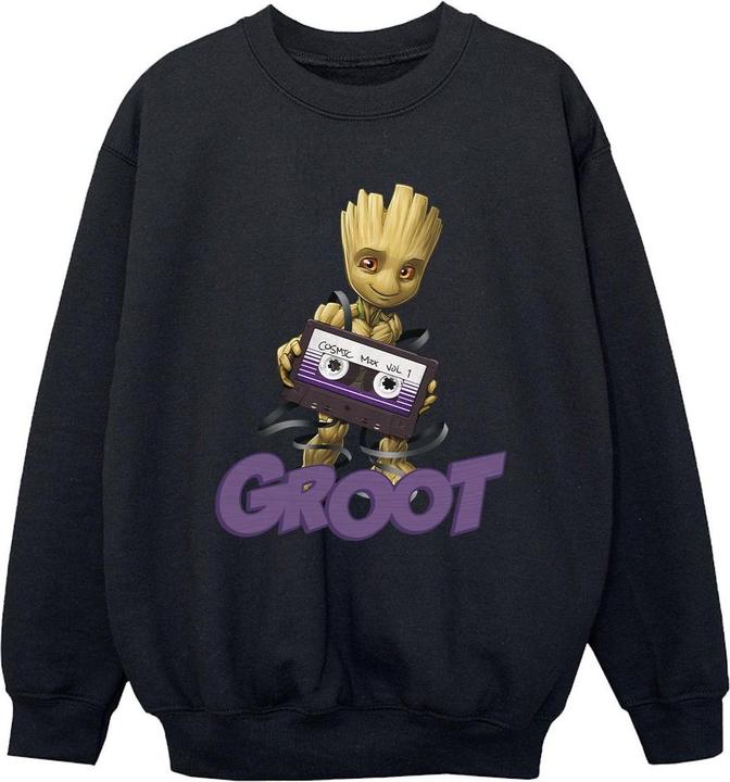 Produktbild Guardians of the Galaxy Groot Casette Sweatshirt Jungen (152, 158)