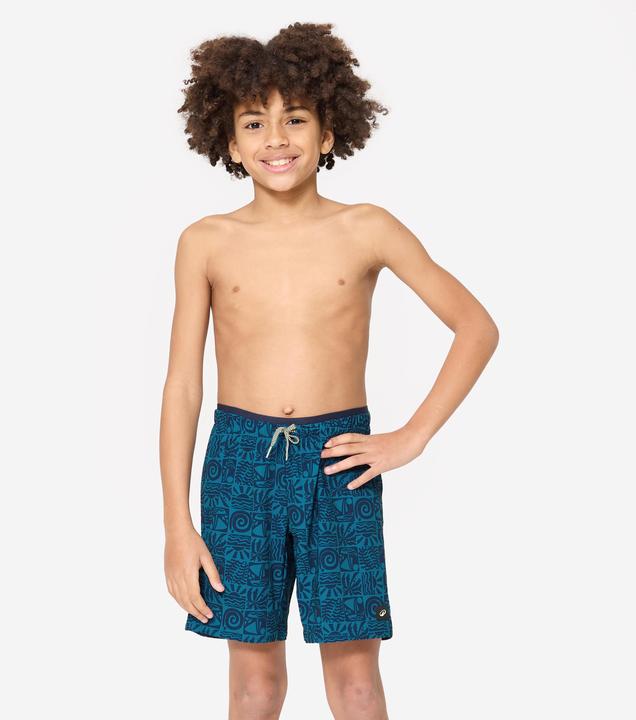 Image du produit Nabaiji Short de bain long natation Garçon - 100 Atao Bleu (140)