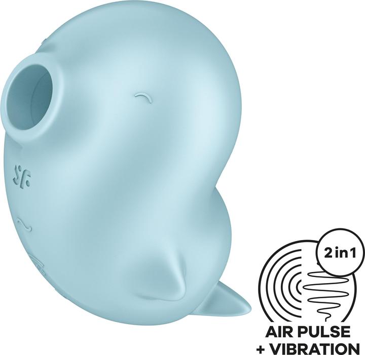 Actual product image Satisfyer Sassy Seal Air Pulse Vibrator