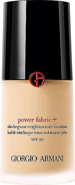 Actual product image Giorgio Armani Power Fabric + Longwear High Coverage Foundation ( 2 ) (Beige)