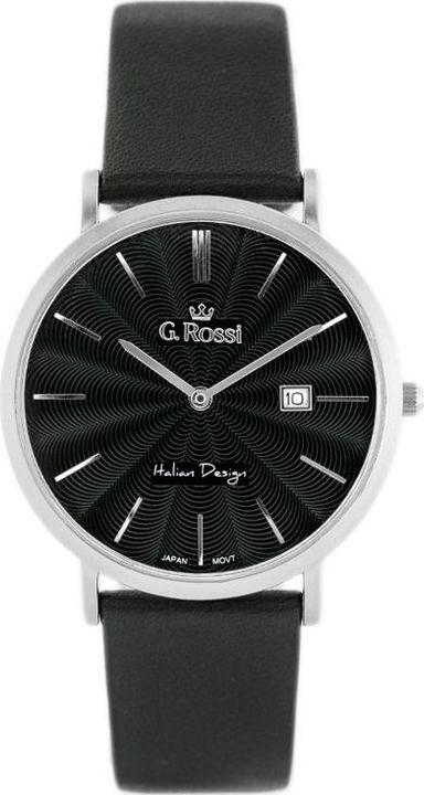 Gino Rossi WATCH MEN'S WATCH - 10853A - SLIM (zg184c) + UNIVERSAL BOX (Montre analogique, 400 mm)