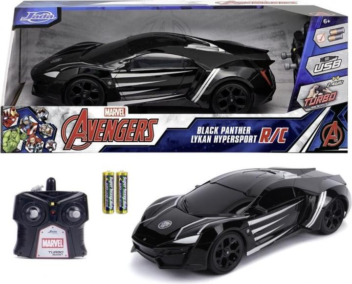 Actual product image Jada Marvel Black Panther RC Lycan 1:16